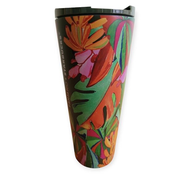 Starbucks FARM Rio 16oz Banana Leaves Tumbler NWT - Picture 4 of 9
